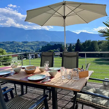Eulenhorst Ruhiges Am Millstaetter Mit Sonnenterasse & Bergblick - Daire