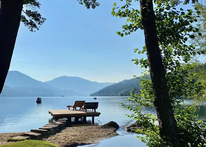 Eulenhorst Ruhiges Am Millstaetter Mit Sonnenterasse & Bergblick - * Seeboden